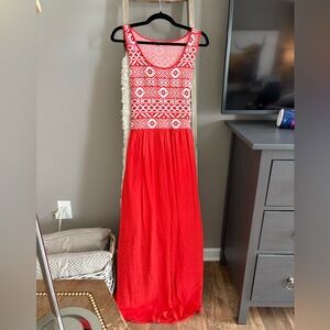 Skies Are Blue Maxi Dress